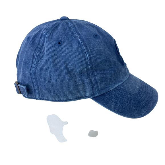 '47 Deep Sea Blue Seattle Kraken Esker Clean Up Adjustable Hat Blue Mens OSFA - Picture 2 of 11